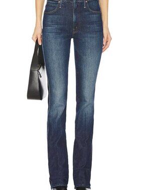 MOTHER Denim Mid Rise Smokin Double Heel Jeans  29 NWOT 34" Inseam Tall